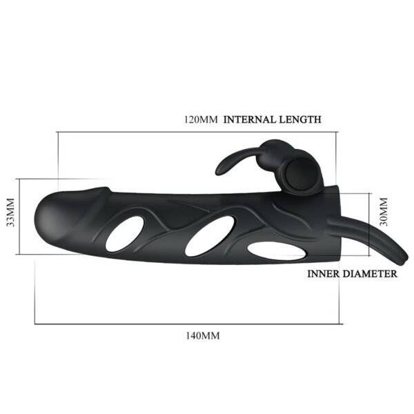 Funda para el Pene con Vibración 5.5