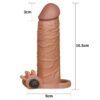 13014 Funda para el Pene con Vibración Add 2 Pleasure X Tender Marrón