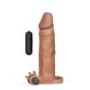 12912 Funda para el Pene con vibración Add 2 Pleasure X-Tender Marrón
