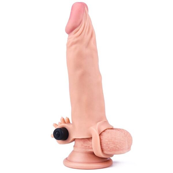 12913 Funda para el Pene con Vibración Add 2 Pleasure X-Tender Natural