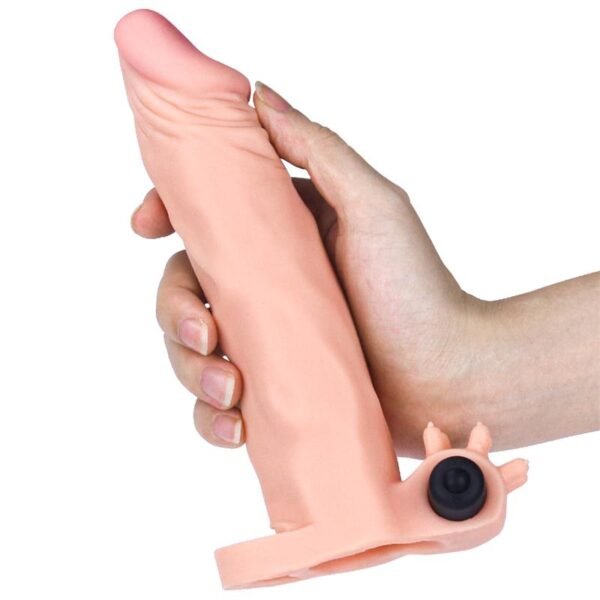 12913 Funda para el Pene con Vibración Add 2 Pleasure X-Tender Natural