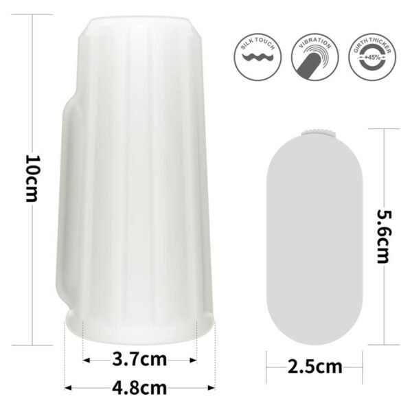 Funda para el Pene con Vibración Ridge Knights