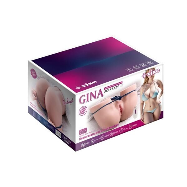 Gina Masturbador con Thrusting
