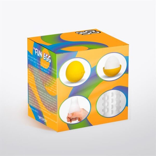 Grovy Huevo Masturbador Elástico Amarillo