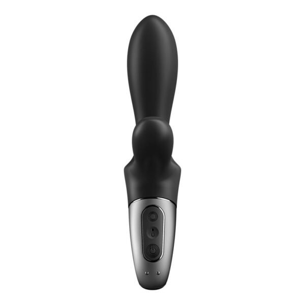 Heat Climax Vibrador con APP Punto G, Punto P y Perineo Función de Calor USB Magnético
