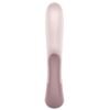 Heat Wave Vibrador con Efecto Calor Mauve con APP
