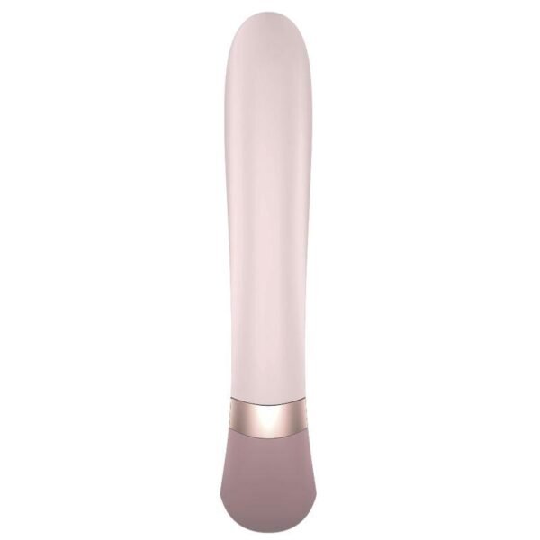 Heat Wave Vibrador con Efecto Calor Mauve con APP