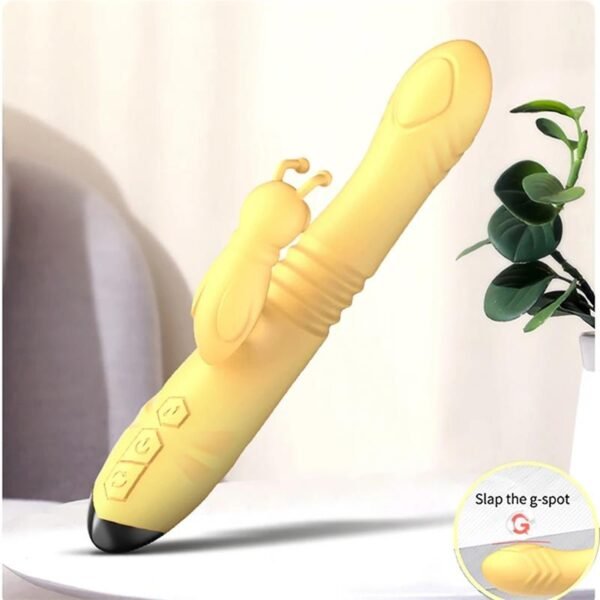 456 Honeybee Vibrador con Thrusting y Pulsación