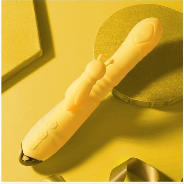 456 Honeybee Vibrador con Thrusting y Pulsación