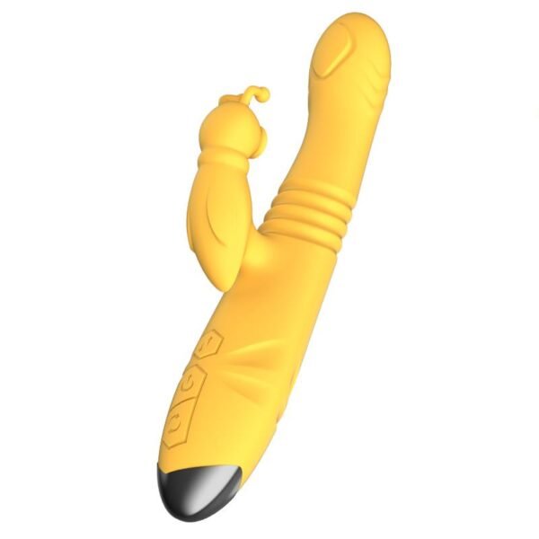 456 Honeybee Vibrador con Thrusting y Pulsación