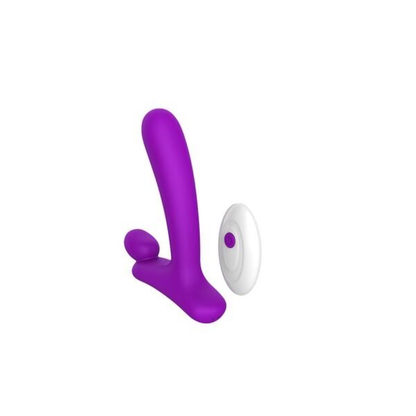 Horny Hunter Plug Anal con Vibración y Control Remoto Silicona Líquida USB