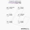 Juguete para Parejas con APP Flexible Silicona Lavanda