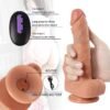 Julian Dildo con 20 Modos de Vibración y Estimlador de Clítoris