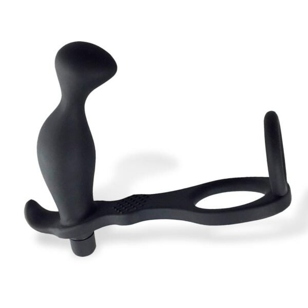 9245 Larimar Plug Anal con Vibración y Anillo para Pene y Testículos