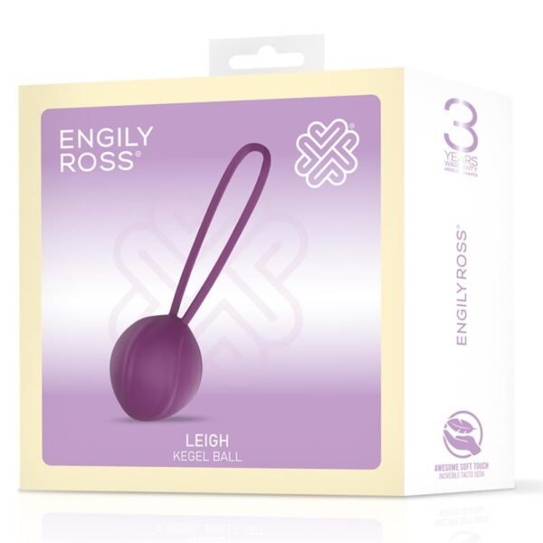 7525 Leigh Bola Kegel Silicona Púrpura
