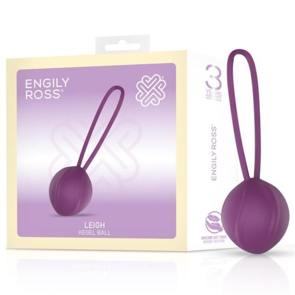 7525 Leigh Bola Kegel Silicona Púrpura