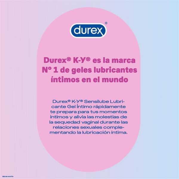 Lubricante Base Agua Duplo KY Sensilub 75ml