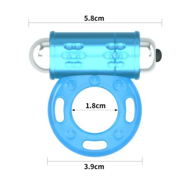 3341 Lumino Play Anillo Vibrador Luz Azul