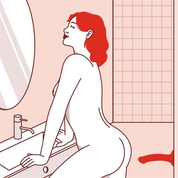 44830 Magnum Dildo Flashy Coral