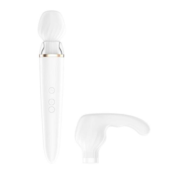 Masajeador Double Wand-er con APP Blanco