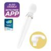 Masajeador Double Wand-er con APP Blanco
