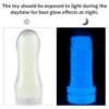 Masturbador Masculino Lumino Luz Azul