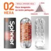 Masturbador Masculino Spinner 02 Hexa
