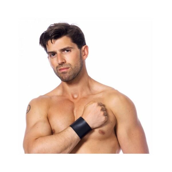 11683 Muñequera con Monedero Cuero Ajustable