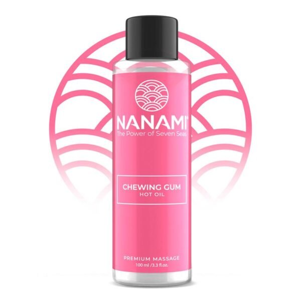42686 Nanami Aceite de Masaje Efecto Calor Hot Oil Aroma Chicle 100ml