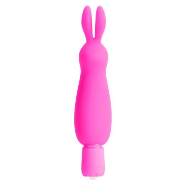 Neon Mini Vibrador Luv Bunny Rosa