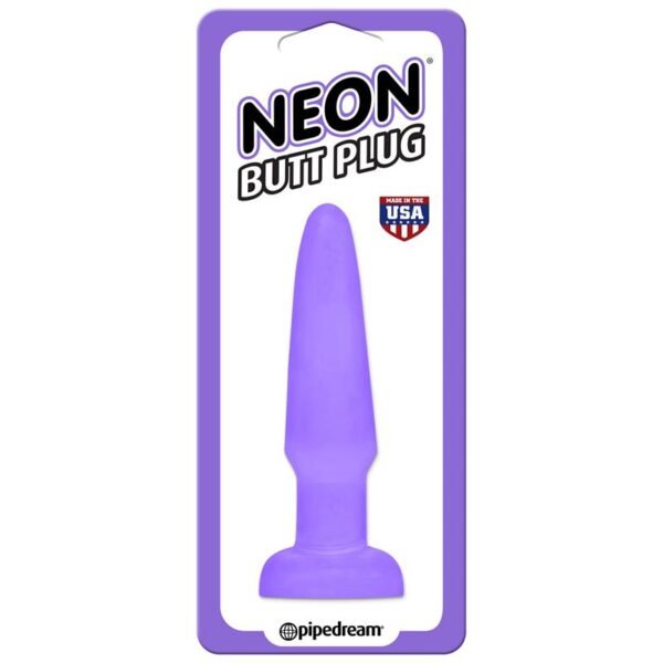Neon Plug Anal Púrpura