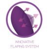 No. Eleven Vibrador con Conejito, Punto G y Fución de Pulsación USB Margnético Silicona