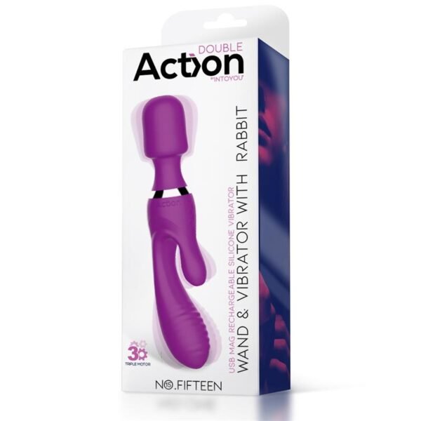 10550 No. Fifteen Vibrador y Masajeador 3 Motores Independientes