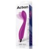 No. Ten Vibrador Hiper-Flexible Punto-G USB Magnético Silicona