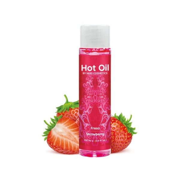 34550 Nuei Aceite Hot Oil Efecto Calor Fresa 100 ml