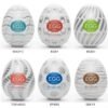 Pack de 6 Huevos Tenga Egg Standard Package
