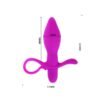 Plug Anal con Vibración Taylor Color Púrpura