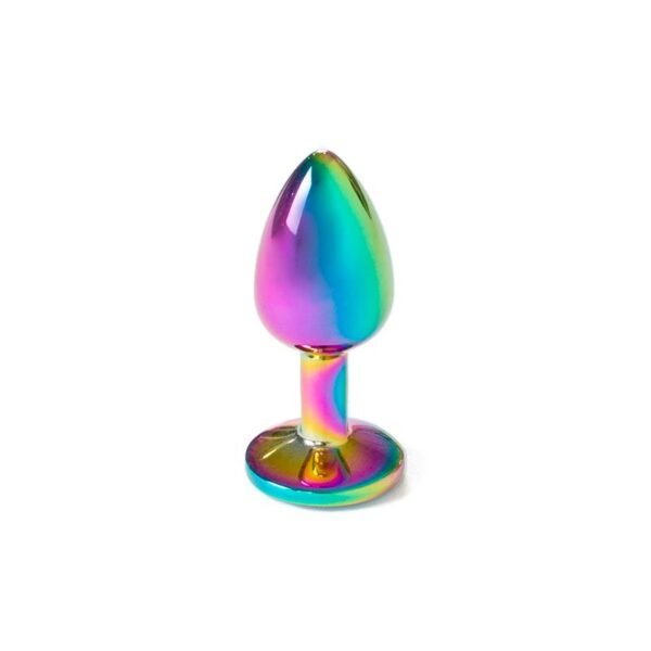 13972 Plug Anal de Metal Rainbow Talla S
