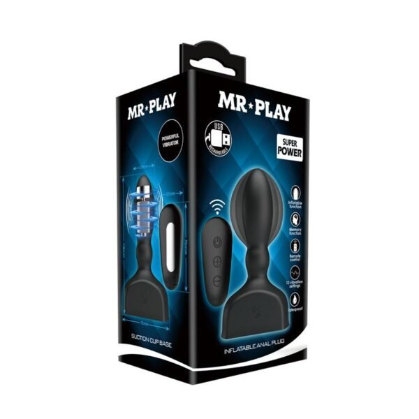 Plug Anal Inflable con Control Remoto Mr. Play