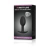 Plug Anal Silicona Negro con Bola