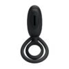 Pretty Love Anillo Vibrador Esther Color Negro