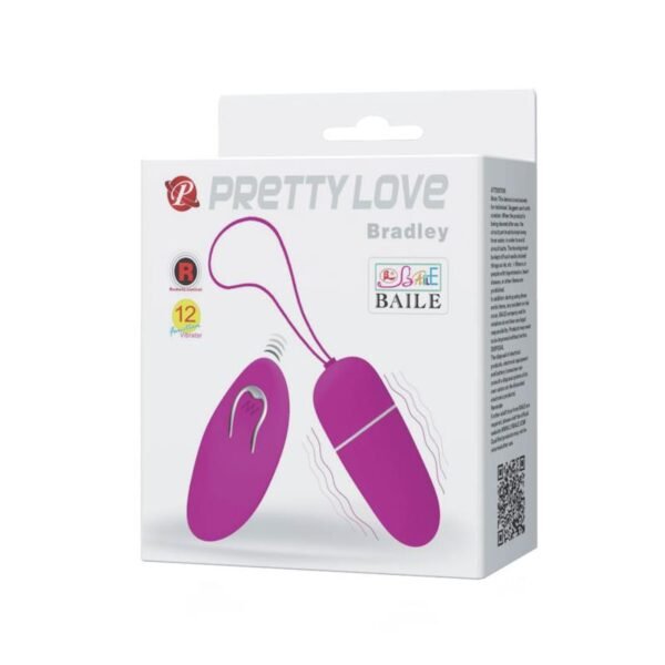 36067 Pretty Love Huevo Vibrador Bradley Color Púrpura