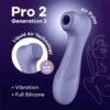 Pro 2 Gen 3 Liquid Air Technology Succión y Vibración Lilac