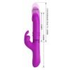 14507 Reese Vibrador con Bolas Internas y Thrusting USB