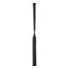 Fusta Cuero Negro 60 cm