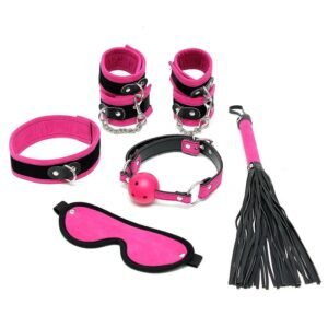 14853 Rimba Bondage Play Set de Bondage 6 Piezas Color Rosa