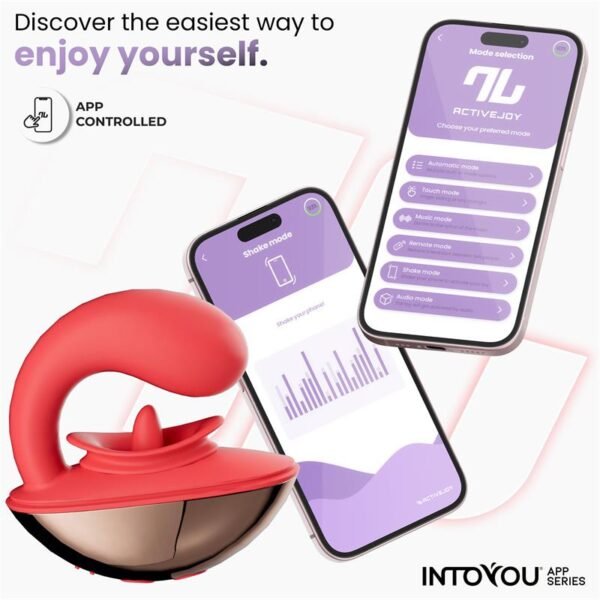 Rondy Estimulador con Vibración y Lengua con App