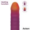 Roxer Sex Machine con Vibración, Thrusting, Efecto Calor y Control Remoto