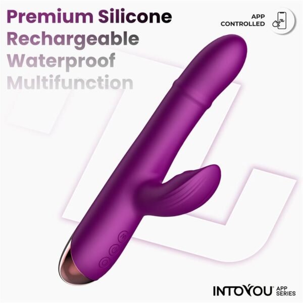 Sendel Vibrador con Anillo de Bolas Internas Up and Down y Pulsación con App
