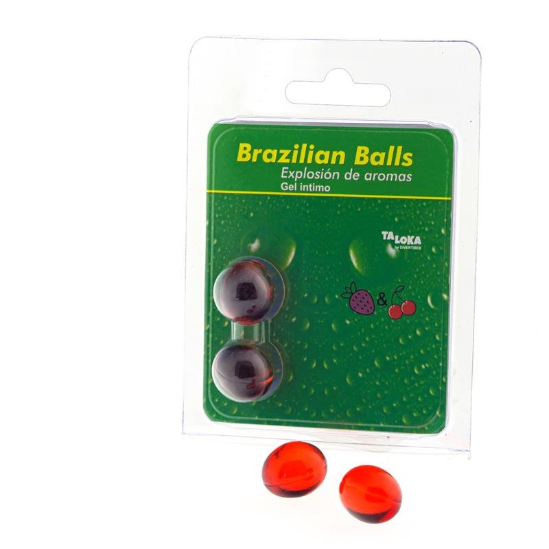 8602 Secret Play Set 2 Brazilian Balls Aroma Fresas Cava